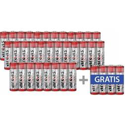 Arcas Batteri AA (R6) Alkaliskt LR03 1.5 V 36 st