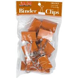 Jam Paper 1 12pk Colorful Binder Clips