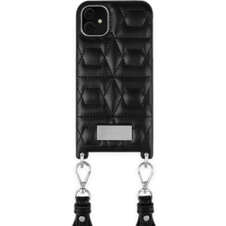 iDeal of Sweden Statement Necklace iPhone 11/XR Quilted Black