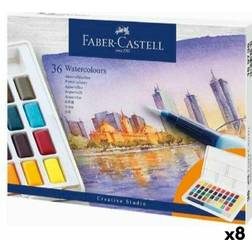 Faber-Castell Sæt med Akvarelfarver Creative Studio 8 enheder