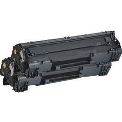 AGFAPHOTO Pack de 2 Noir Cartouche De Toner CRG-725