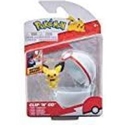 Pokémon Clip'n'Go Poké Balls Wave 12 Pichu & Premier Ball