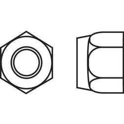 Toolcraft 239178 Låsemøtriker M6 DIN 985 Stål verzinkt 10 stk
