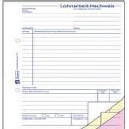 AVERY Zweckform Lohnarbeitsnachweis 1771 A5