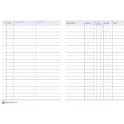 Avery 223 A5 Log book No. of sheets:
