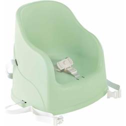 Thermobaby Rehausseur de chaise Tudi de 6 a 36 mois Harnais de sécurité 3 points Vert céladon