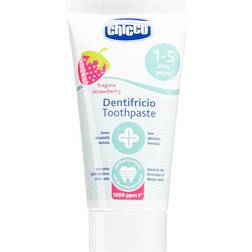 Chicco Tandpasta Aardbei zonder fluoride 50ml, 12m