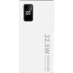 SiGN Super Powerbank 10000mAh, 22.5W Hvid