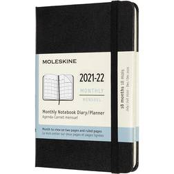 Moleskine 2022 18-Month Monthly Pocket Hardcover