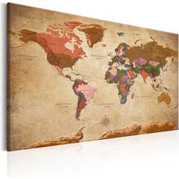 Artgeist Old World Map Billede