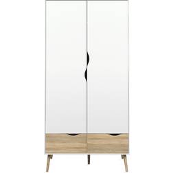 Tvilum Oslo 2 Door 2 Drawer Wardrobe