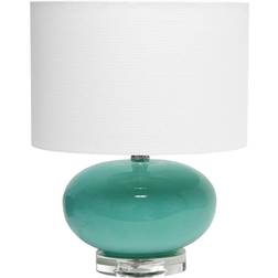 Lalia Home LHT-3005-AU Aqua Table Lamp 15.2"