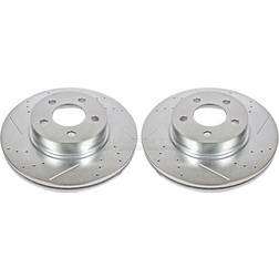 Power Stop Evolution Drilled & Slotted Front Rotors AR8586XPR