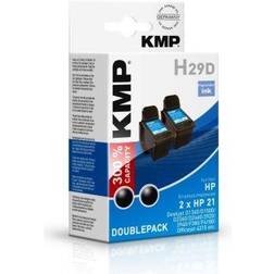 KMP Blæk Erstatning HP 21 - Sort
