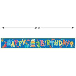 BigBuy Garlands Happy Birthday