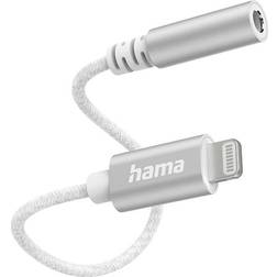 Hama Lydadapter Lightning 3.5 mm Hvid