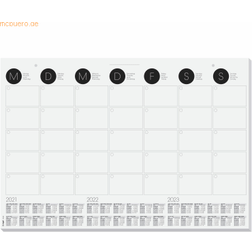 Sigel väggkalender 595x410mm månadsplanerare SI-HO550