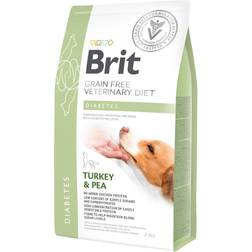 Brit Veterinary Diet Dog Diabetes Grain Free Turkey & Pea