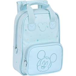 Safta Mickey Mouse Clubhouse Schoolbag Light blue (20 x 28 x 8 cm) Transparente