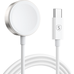 SiGN Magnetisk USB-C Laddare för Apple Watch, 2.5W, 1.2m Vit