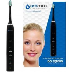 Oromed ORO-BRUSH BLACK, Voksen, Sonisk tandbørste, Massage, Polering, Sensitiv, Blegning, 38000 Omdrejninger pr. minut, Sort, 2 min