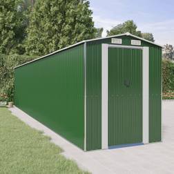 vidaXL 192 938 223 L W H Shed Green (Building Area )