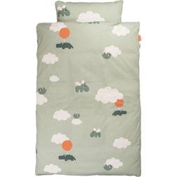 Done by Deer Junior Bedlinen Happy Clouds 39.4x51.2"