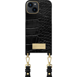 iDeal of Sweden Atelier Necklace iPhone 13 Mini Black Croco