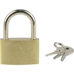 Brüder Mannesmann M Padlock keyed-different Gold yellow Key