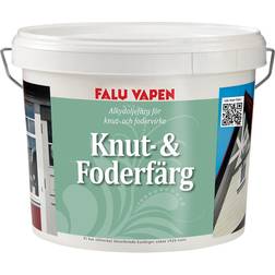 Falu Vapen knot & Feeding Träfärg White 3L