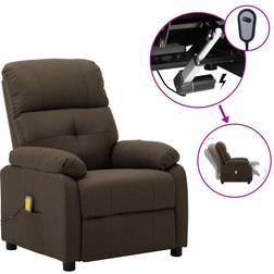 Basic Home Eldrevet Massagestol Stof Brun
