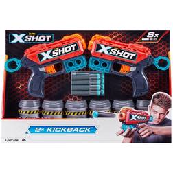 Xshot Pistolas doble contragolpe