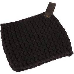 Scandinavian Home Potholder Black Grydelap Sort