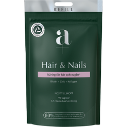 A+ Hair & Nails kapslar Refill 90 stk