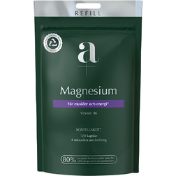 A+ Magnesium kapslar Refill 120 stk