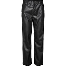 Vero Moda Slim Straight Fit Mid Waist Trousers