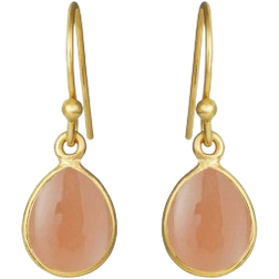 Susanne Friis Bjørner Earrings - Gold/Orange