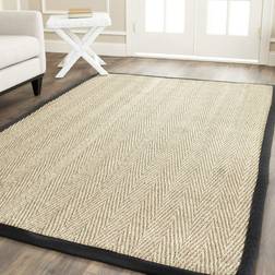 Safavieh Fiber Natural, Black, Beige