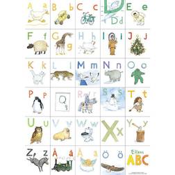 Hjelm Förlag Ellen's ABC Poster 50x70cm