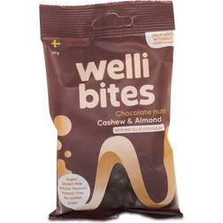 Wellibites Chocolate Nuts Cashew & Almond 50g