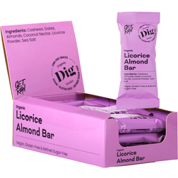 Get Raw Licorice Almond Bar 42g 12st