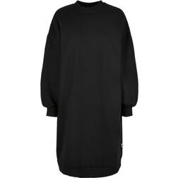 Urban Classics Organic Oversized Midi Crewneck Dress - Black