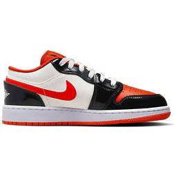 Nike Air Jordan 1 Low SE GS - Team Orange/Sail/Iron Grey/Black