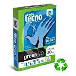 Papel Reciclado A4 80 g 500 Hojas Blanco Verde