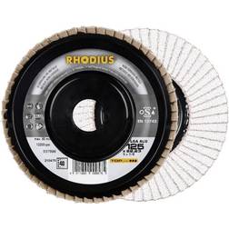 Rhodius 210476 Lga Alu Disco Con Falde Diametro 125 mm Ø Foro 22.23 mm Metalli Non Ferrosi 1 pz