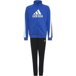 adidas Colorblock Big Badge Of Sport Tracksuit - Royal Blue /Dash Grey/ Black
