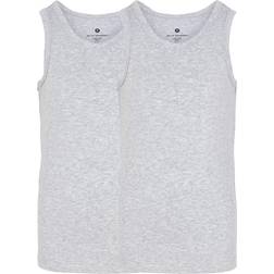 JBS Kid's Singlet Bamboo Viscose 2-pack - Grey