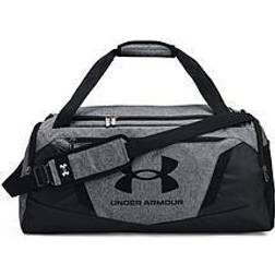 Under Armour Undeniable 5.0 Medium Duffel Bag - Pitch Gray Medium Heather/Black