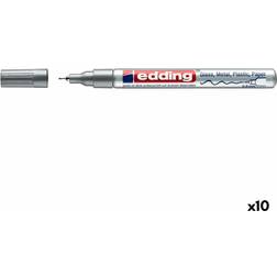 Edding Sprittusch 780 Sølvfarvet 10 enheder