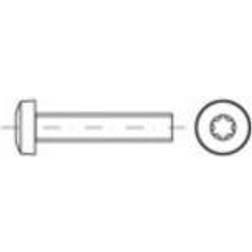 Toolcraft Linsehoved-Skruer M3 6 mm Set of 200
